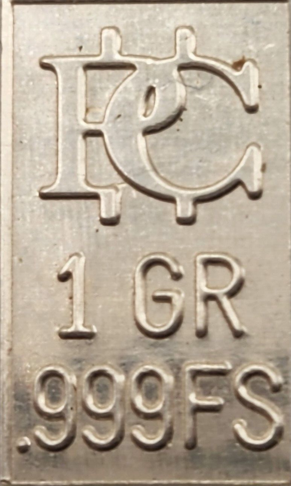 1 Grain Fine Silver Bar Silver Bullion K