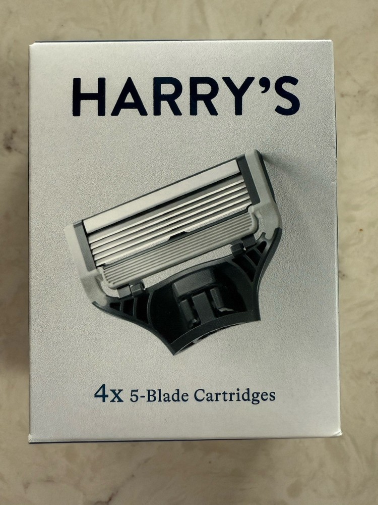 Harry's 4-Pack 5-Blade Replacement Razor Cartridges