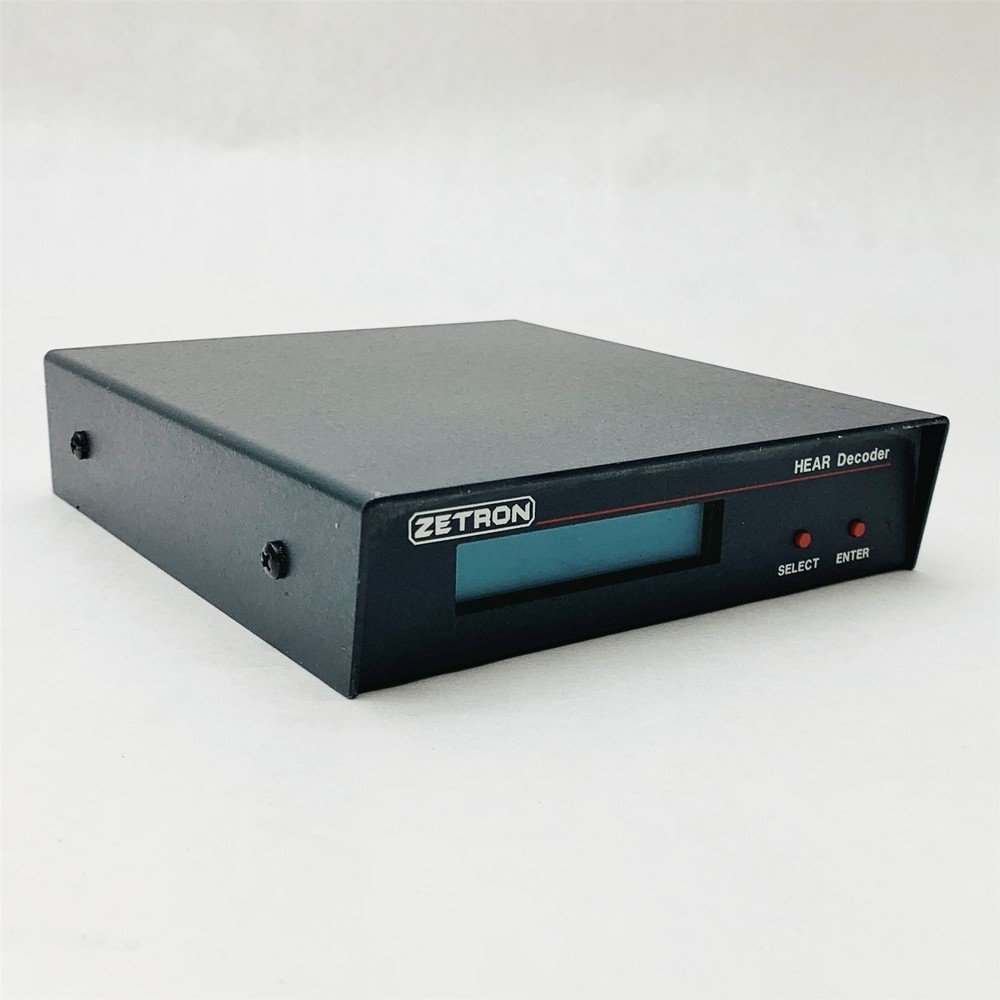 Zetron HEAR Decoder Hospital Emergency Administrative Radio Decoder (901-9575)