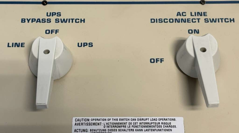 Best Power Technology External Transfer Switch Part BPE-04-MBB-1A