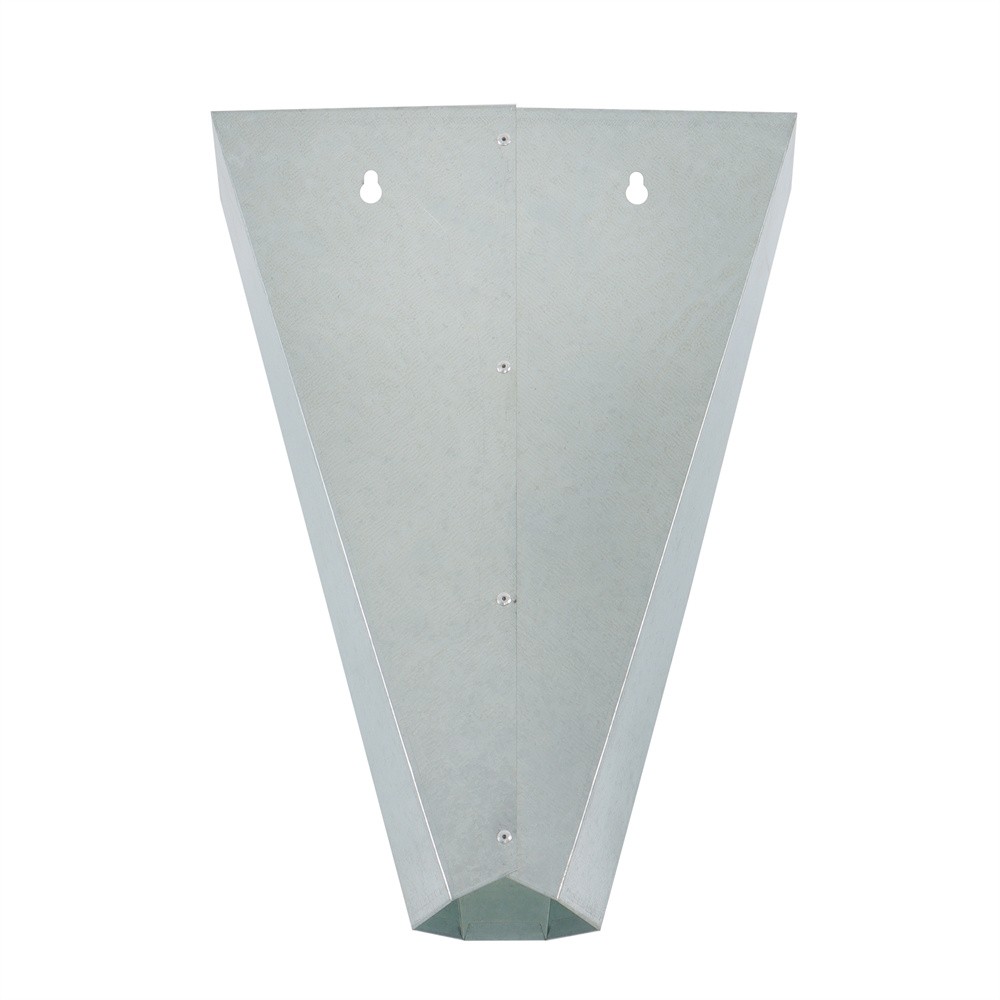 Medium Chicken Cone Galvanized Steel Poultry Restraining Cone For Birds 8 Lbs