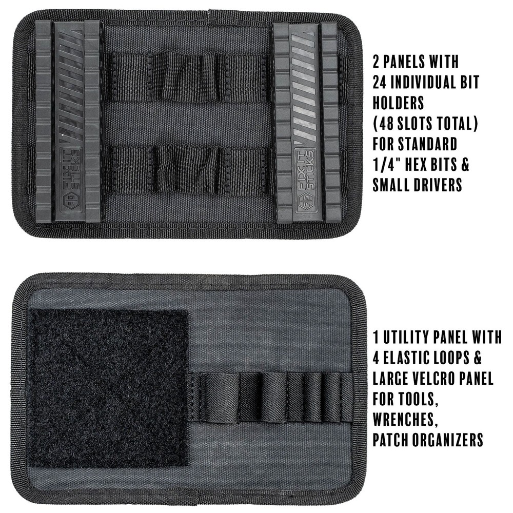 FIX IT STICKS Empty Works Hardcase with Panels and Bit Holders (903-WORKS)