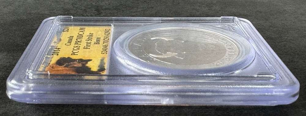 2014 Canada $20 Bison PCGS PR70DCAM First Strike
