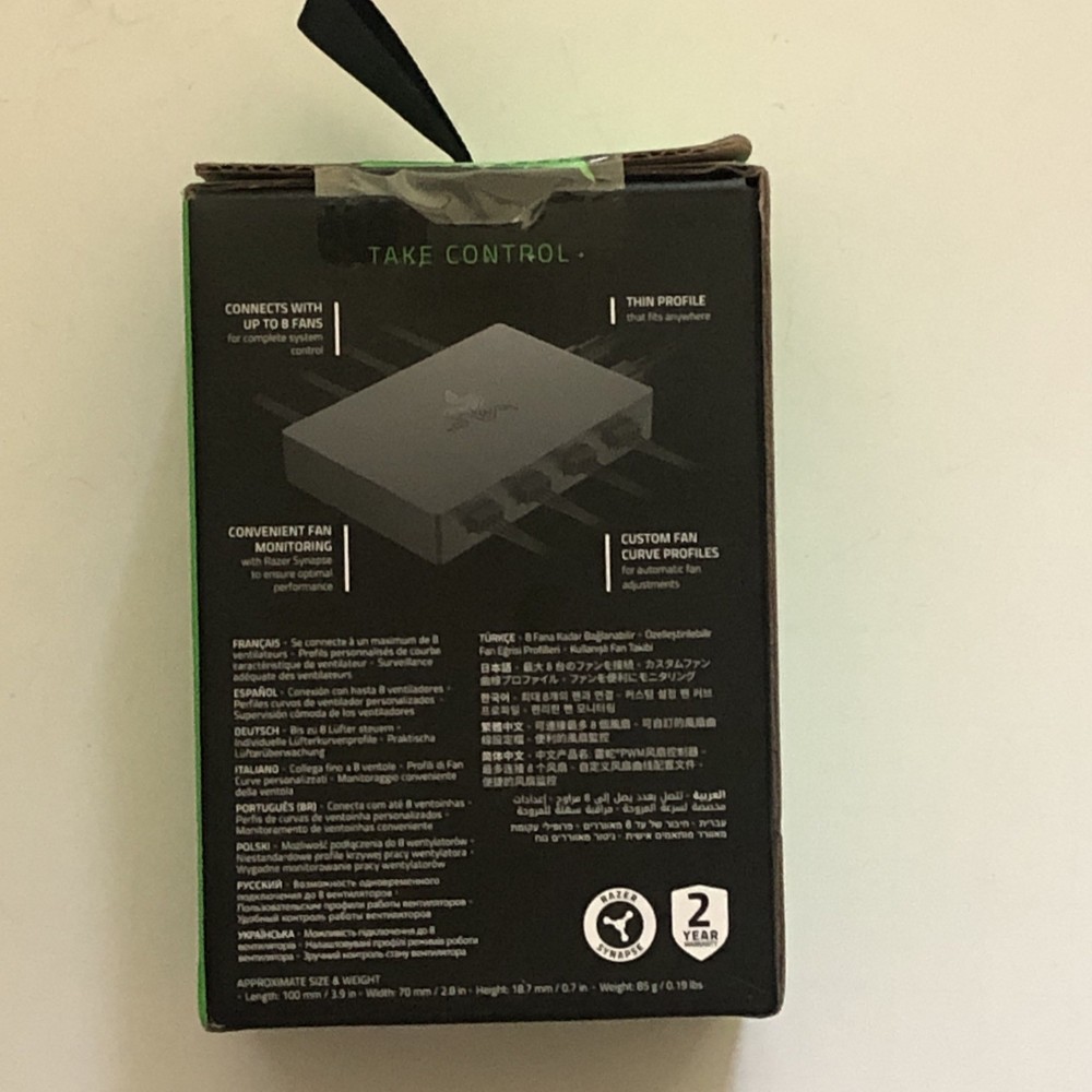 RAZER PWM Gaming PC Fan Controller *NEW*