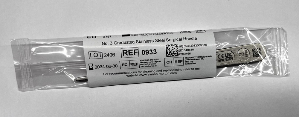 Swann Morton - Scalpel Handle No 3 - ref 0933