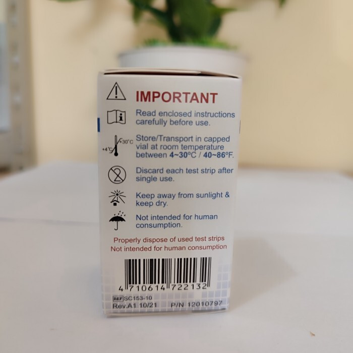 1 Box(10 Strips) NESCO MultiCheck Blood Cholesterol Test Strips