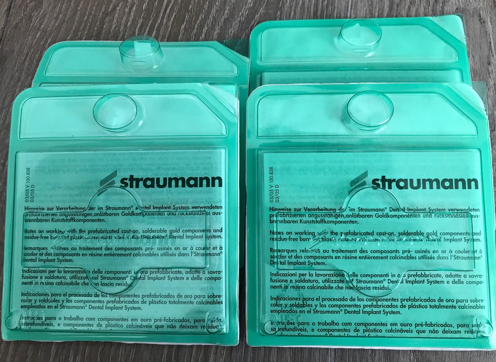 Straumann Plastic coping, Bridge, For WN solid Abutments, h 7.0mm
