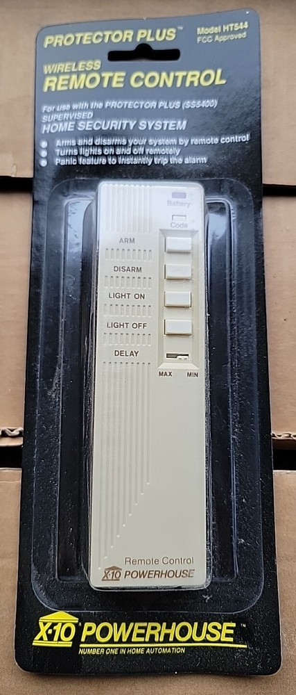 X-10 Powerhouse Protector Plus Wireless Remote Control HT544
