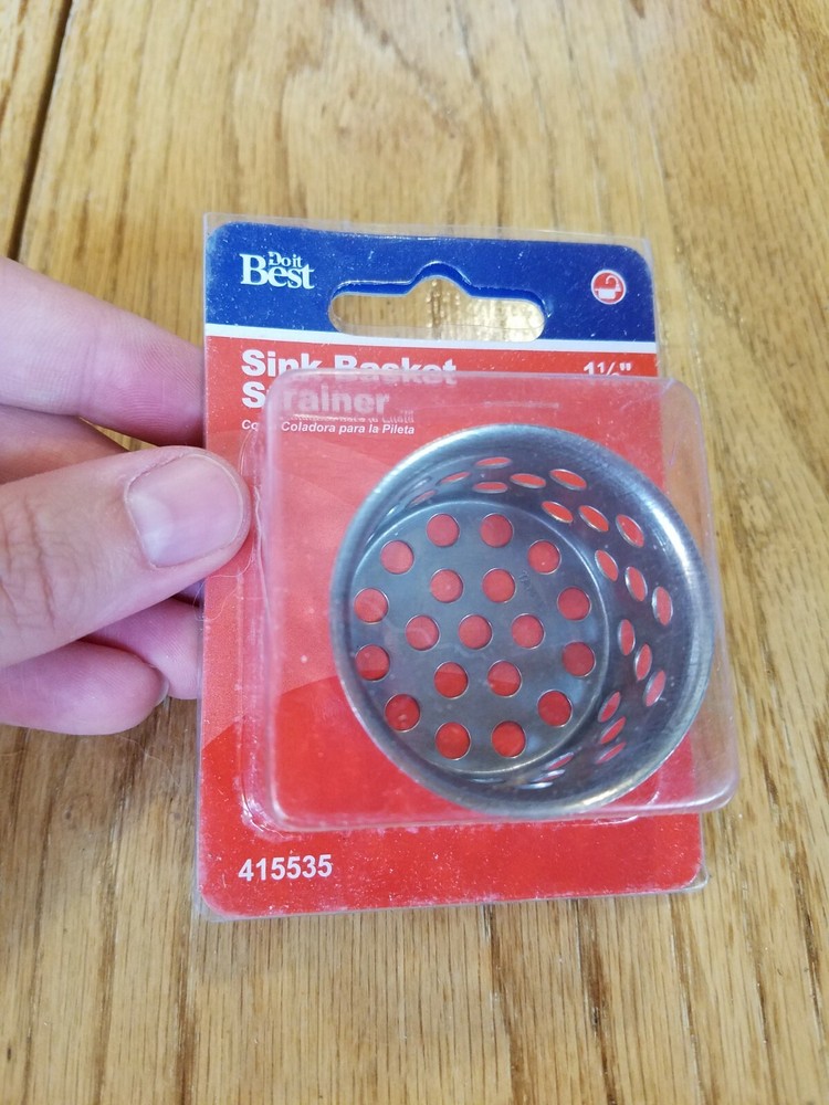 SINK BASKET STRAINER 1 1/2" Do It Best 415535 NEW!