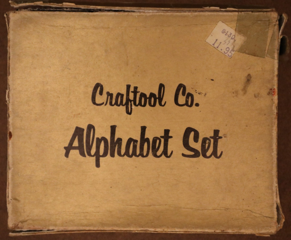 Craftool 8130 Alphabet 1/2"