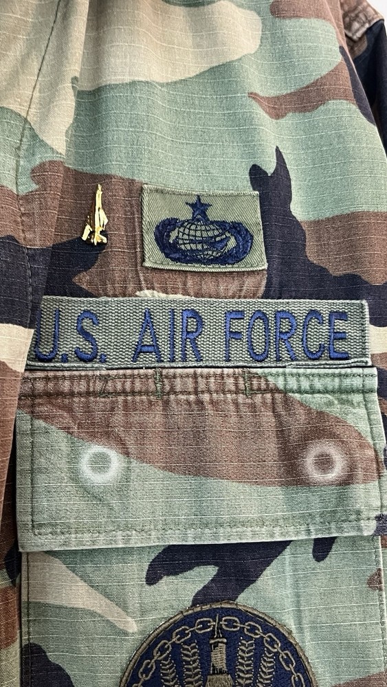 United States Air Force Space Command Camouflage Jacket Regular Medium