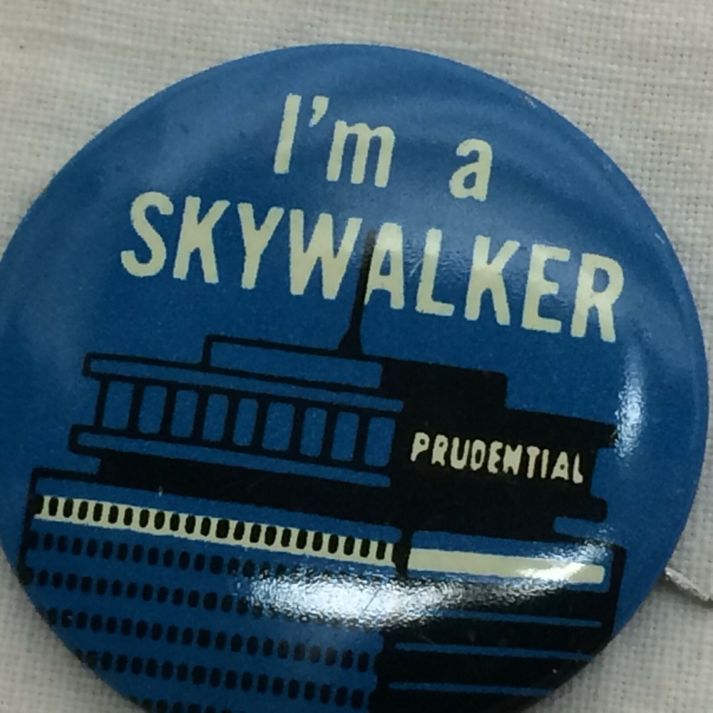 Prudential Pin Back Button I'm a Skywalker