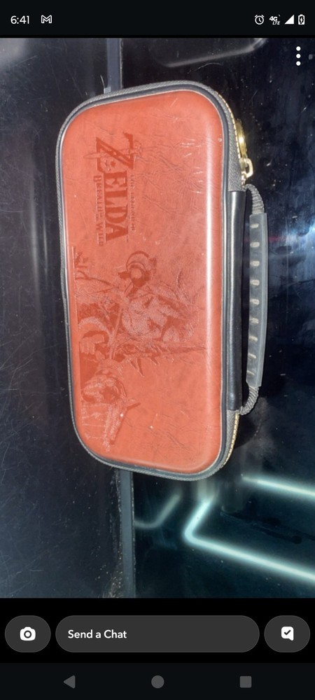 Nintendo Switch OLED Bundle with Controllers, Games, Zelda Carrying Case