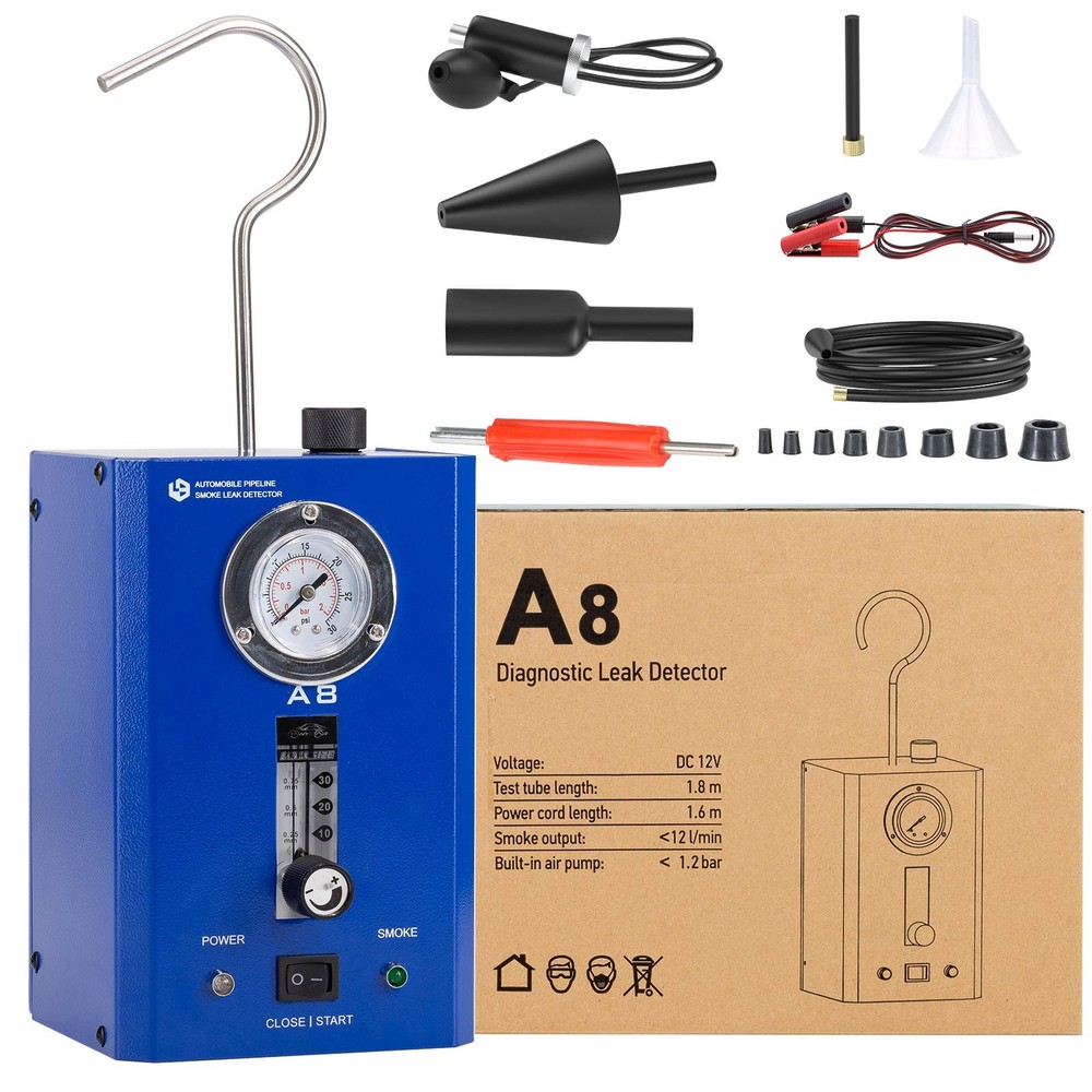 Automotive Smoke Machine Leak Detector EVAP Smoke Machine Flow Meter Pipe System