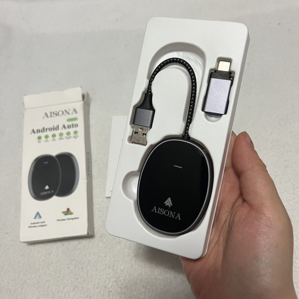 Wireless Android Auto Car Adapter for Wired Android Auto Cars Jan Sale