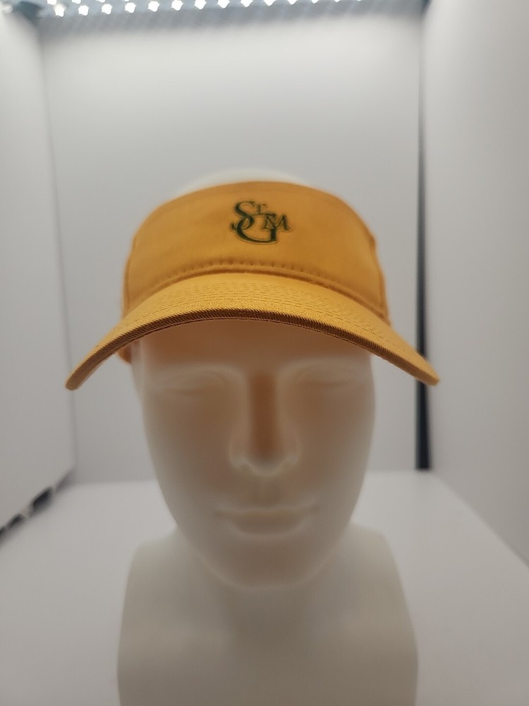 stgm visor Orange Golf Hat