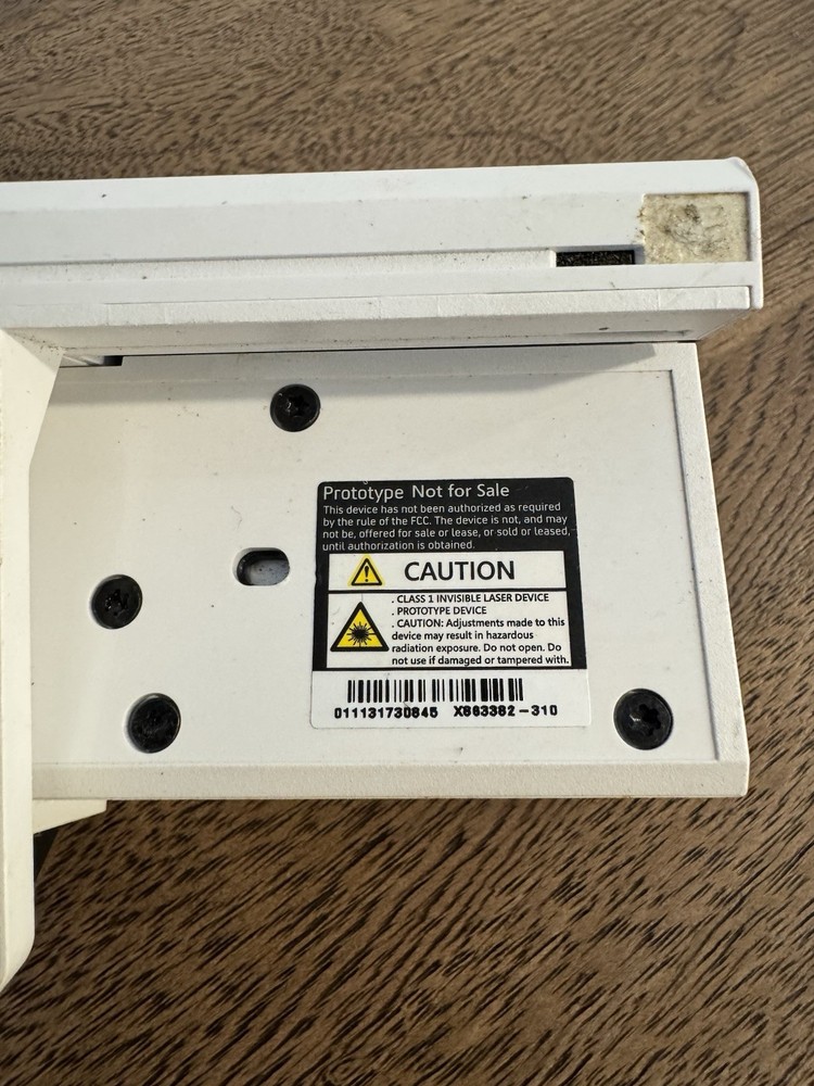 Xbox Kinect Prototype - New / Unused - Durango / Xbox One - Zig Zag / Zebra