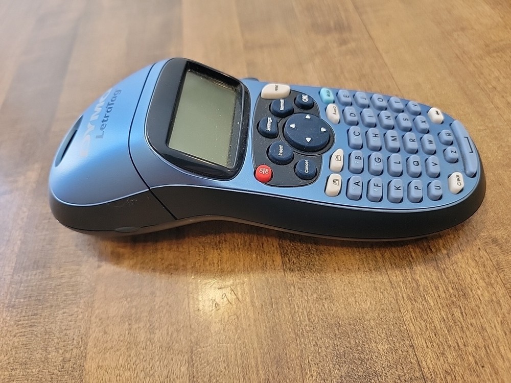 dymo letratag label maker handheld tested works