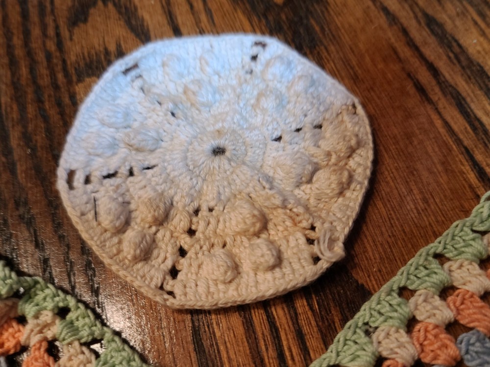 Crochet knitting Doilies Samples Vintage