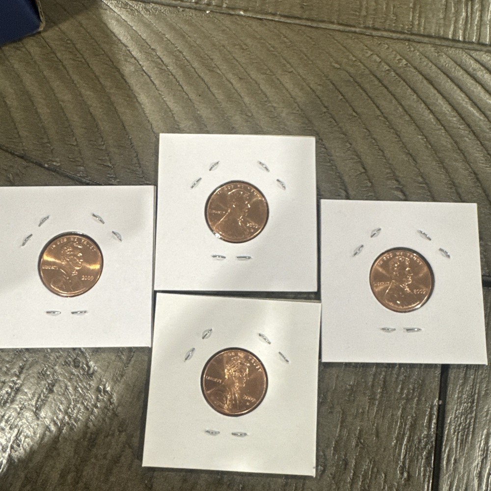 2009 D (2) and 2009 (2)  Lincoln Pennies Proof