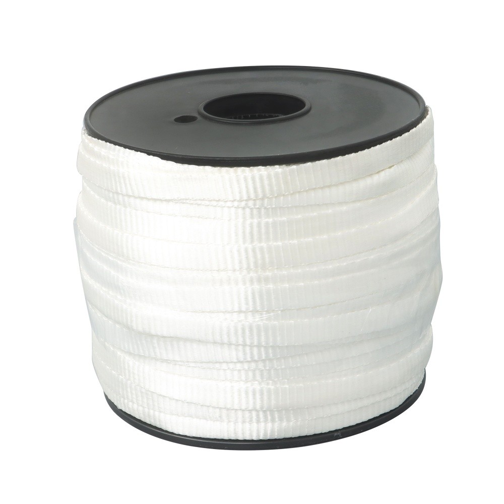 1/2" x 528' Cable Pulling Tape Polyester Pull Tape For Packaging Gardening White
