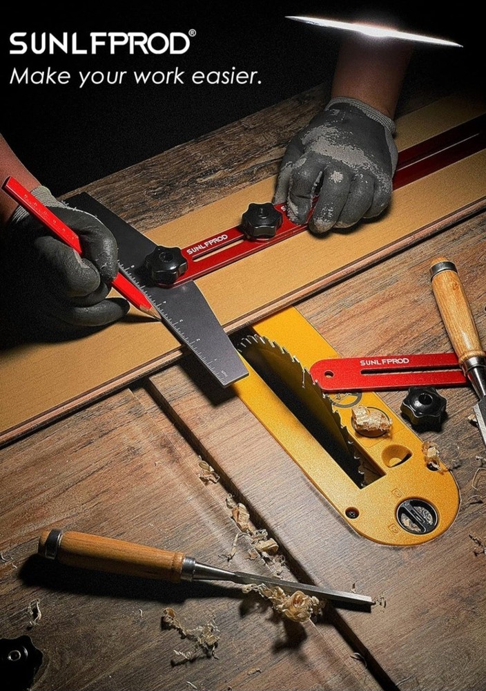 Stair Tread Template Tool - Solid Stair Tread Gauge, Stair Tools for Stair...