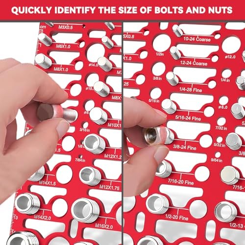 55 Thread Checker - Nut and Bolt 55 Thread Checker - Lightweight & Portable