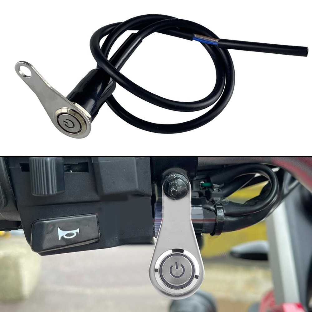 12V LED Motorcycle ON/OFF Switch Ensuring Bright Lighting for Safe Riding