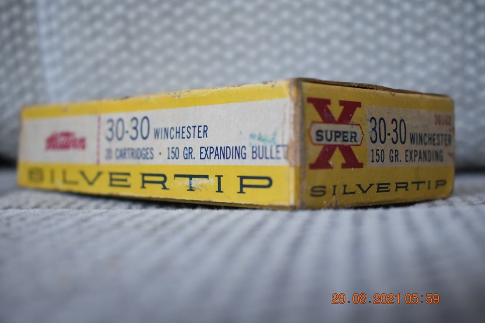 Hornady's Frontier / Western Super X Silvertip / Remington Kleanbore Empty Boxes