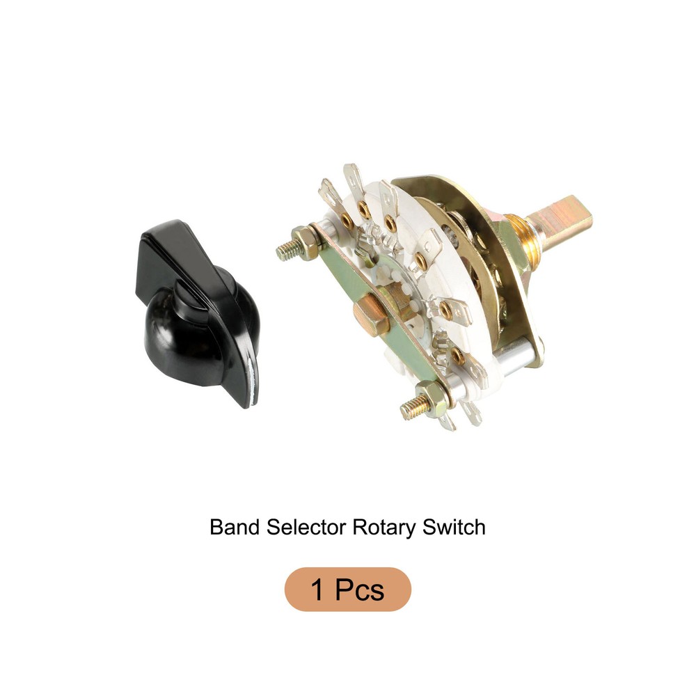 Band Selector Rotary Switch 1P7T 1 Pole 7 Position Single Deck 8 pin