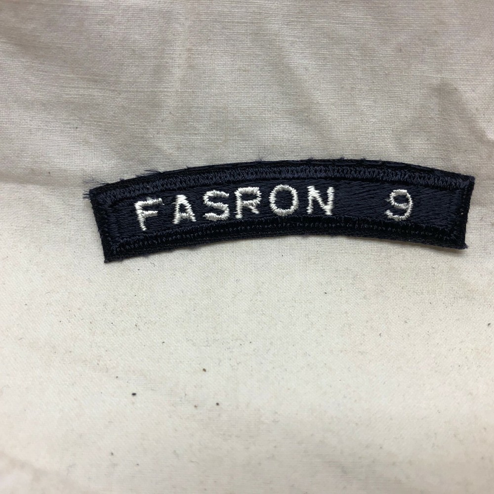 Military Patch Arc Tab Badge FASRON 9