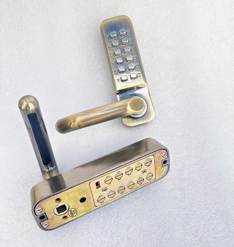 Keyless Double Side Entry Gate Door Lock Mechanical Code Combination Fence Lock