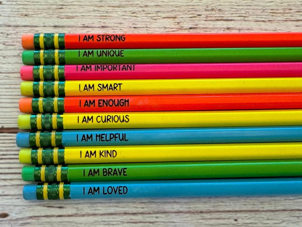 Affirmation pencils