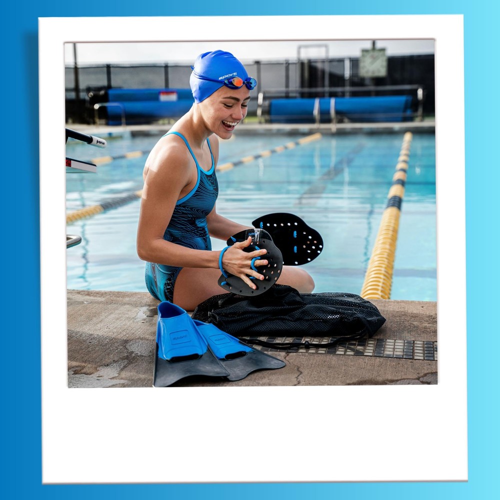 Mesh Swim Gear Bag – QuickDry Drawstring for Pool, Beach & Gym Storage