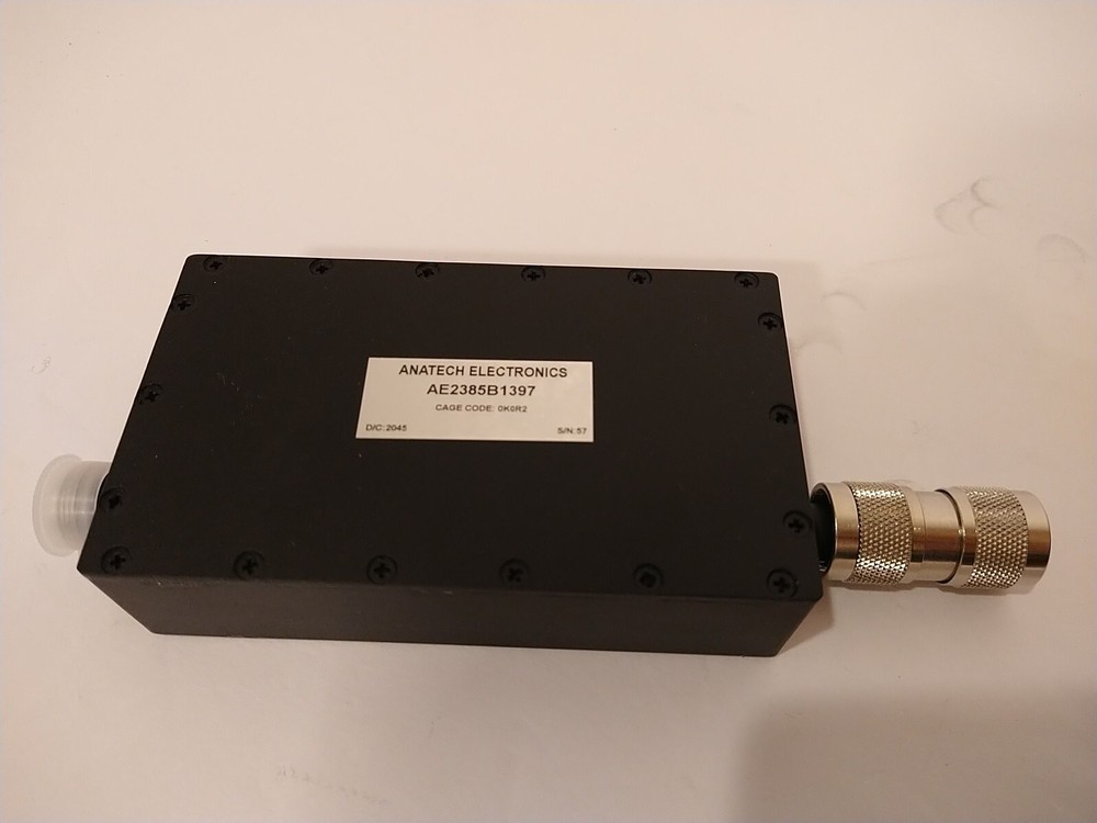 ANATECH ELECTRONICS 2385 MHz BANDPASS FILTER AE2385B1397