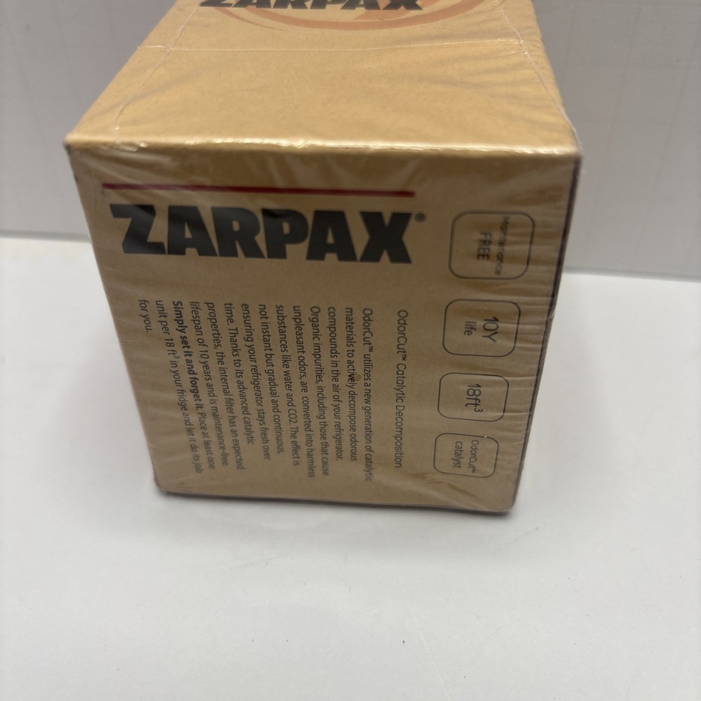 Zarpax Fridge Deodorizer, Model TCF10, New in Box