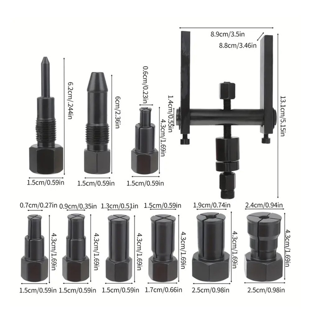 1 Set Utility Bearing Puller Practical Bearing Puller Inner Bearing Removal Tool