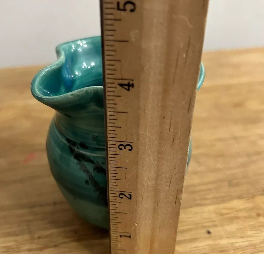 Small Ceramic Art Pottery Pitcher * READ*