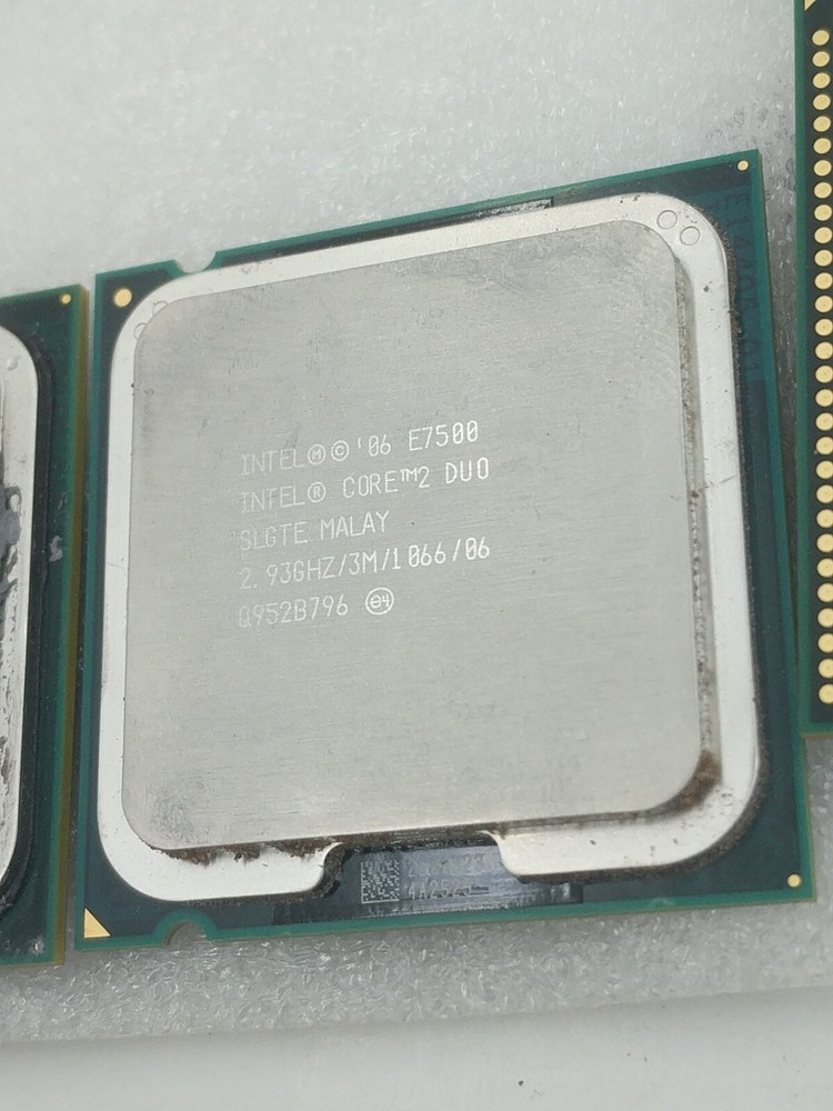 Intel Core 2 Duo E6550 E6750 E7500 E8400 E8500 E8600 Socket PC CPUs Processor