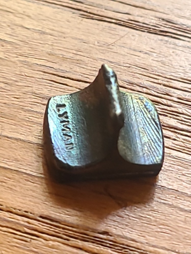 Vintage Lyman Front Sight 3/8 Dovetail