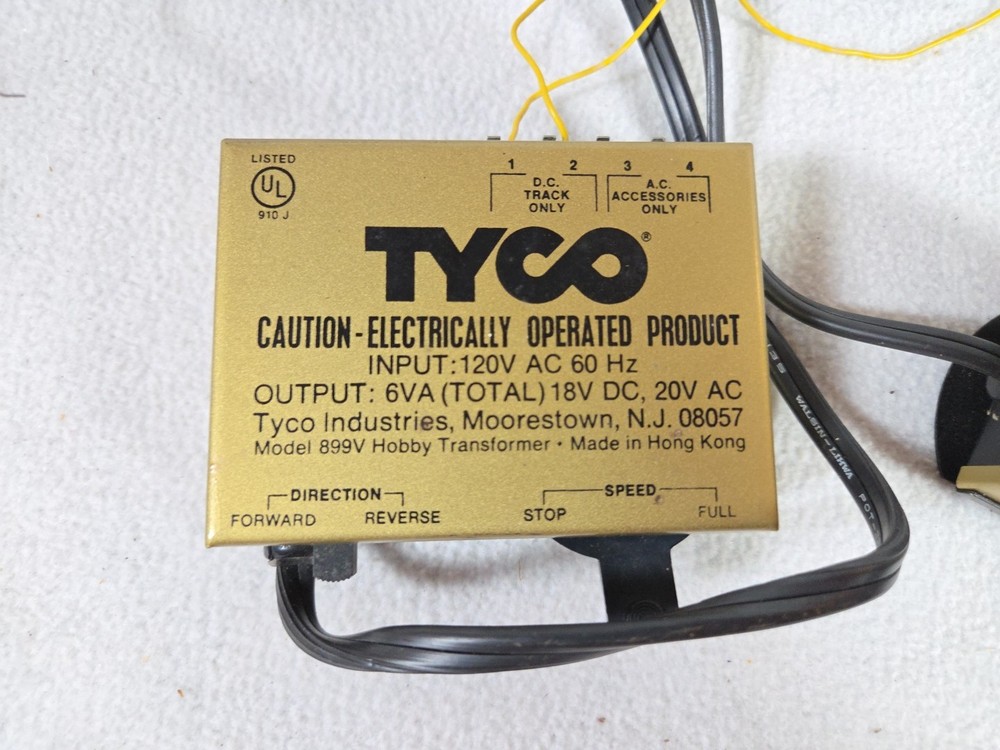 Tyco 899V & 608R Hobby Transformers Tested