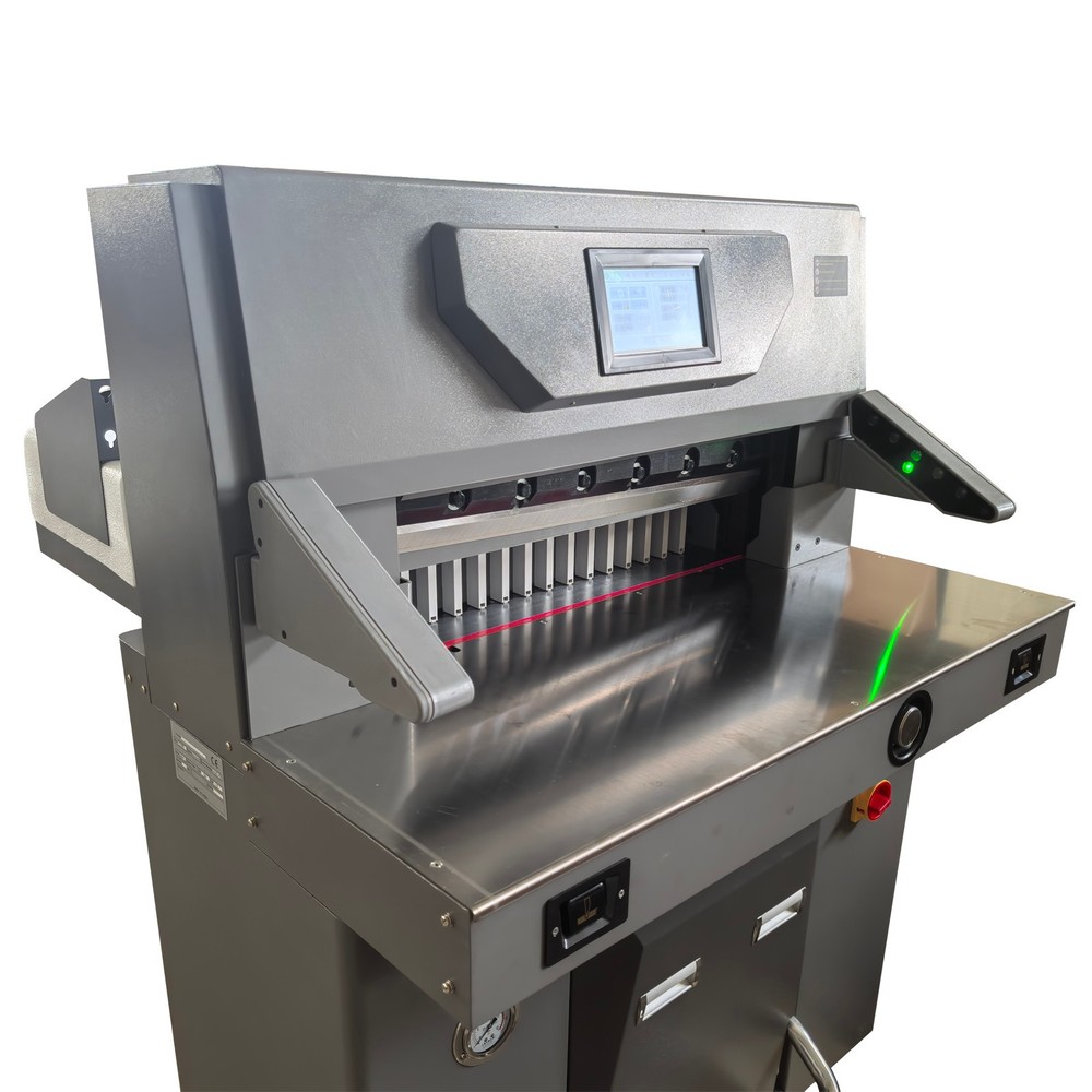 26.4in Programmable Control Electric Hydraulic Paper Cutter Cutting Machine 220V