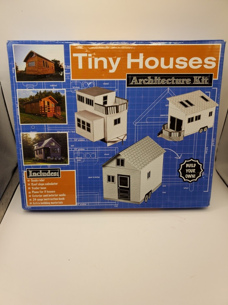 New! Tiny Houses Floor Plan Architecture Kit by Publications International, Ltd.