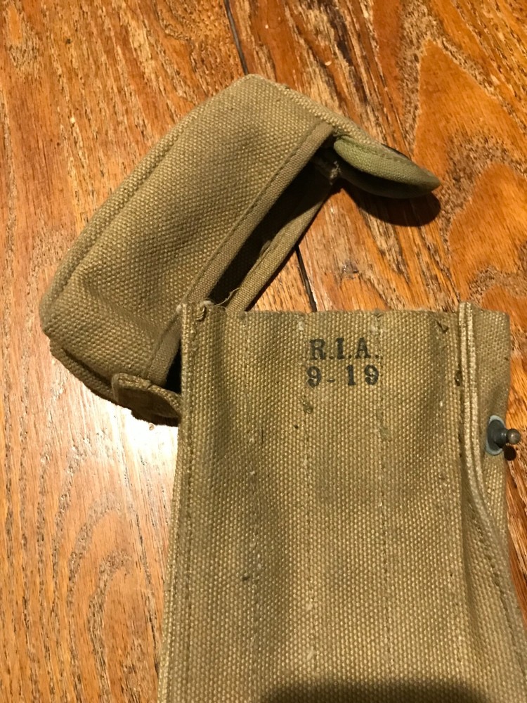 Original WW1 Pederson Device Magazine Pouch