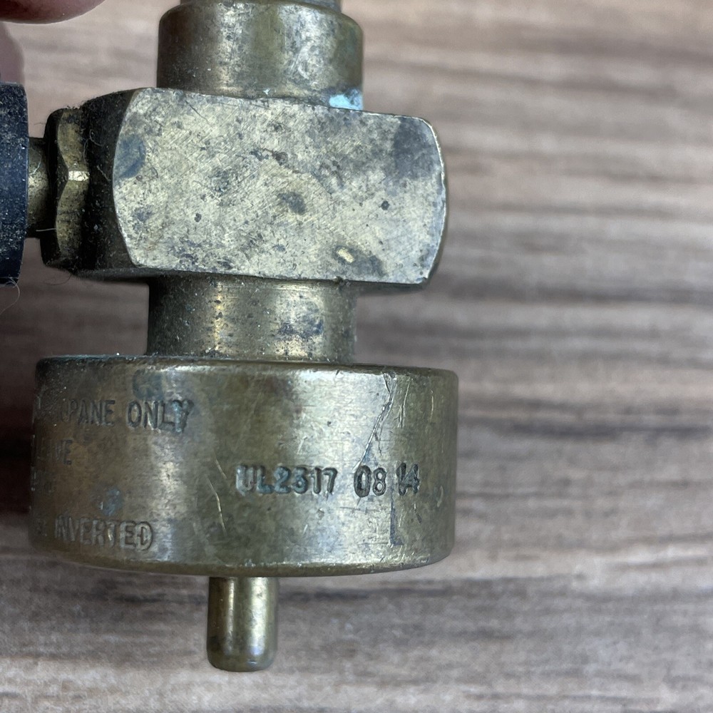 BernzOmatic Basic Use UL2317 Brass Pencil Flame Propane Torch Head