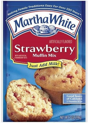 Martha White Strawberry Muffin Mix