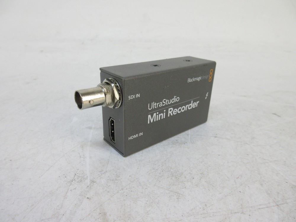 Blackmagic Design Ultrastudio Mini Recorder Video Editing Card, Hardware Encode