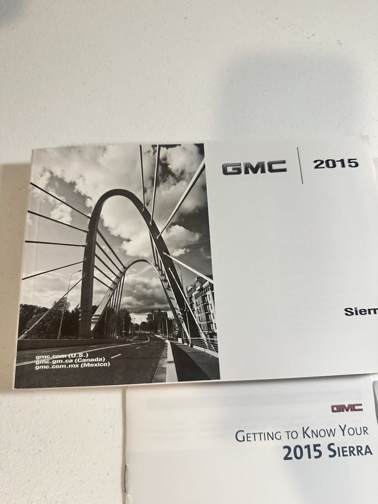 2015 GMC Sierra Owner Manuals Set