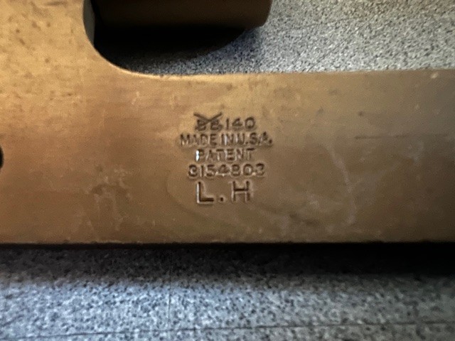 3 STANLEY VINTAGE OLIVE HINGES US10 LEFT HAND