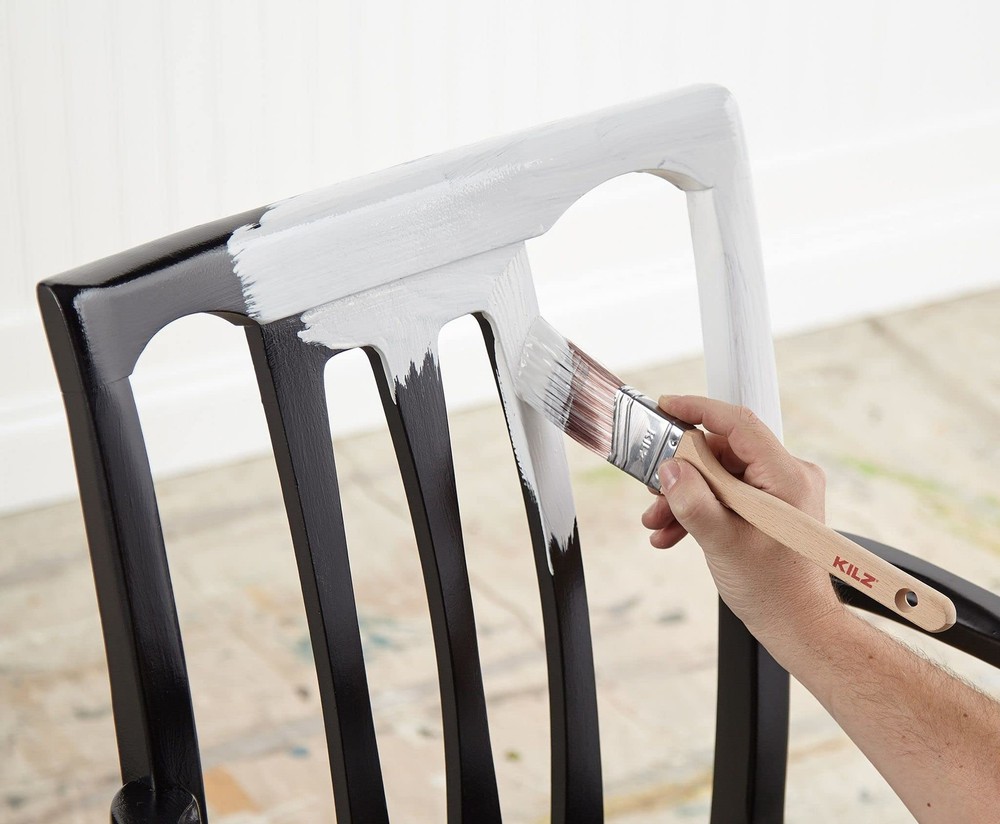KILZ Adhesion Primer Interior/Exterior - 1 Quart Fast-Drying Multi-Surface